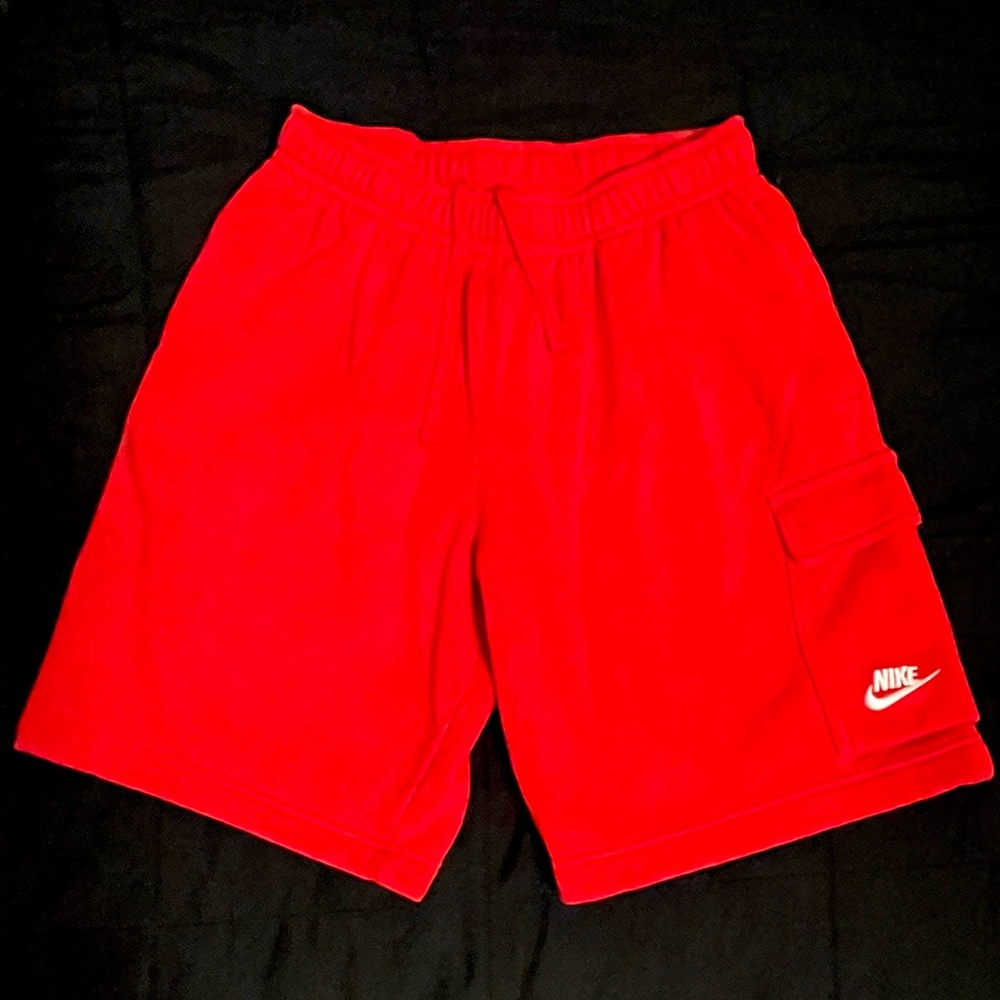 NWOT Nike Cargo Fleece Shorts